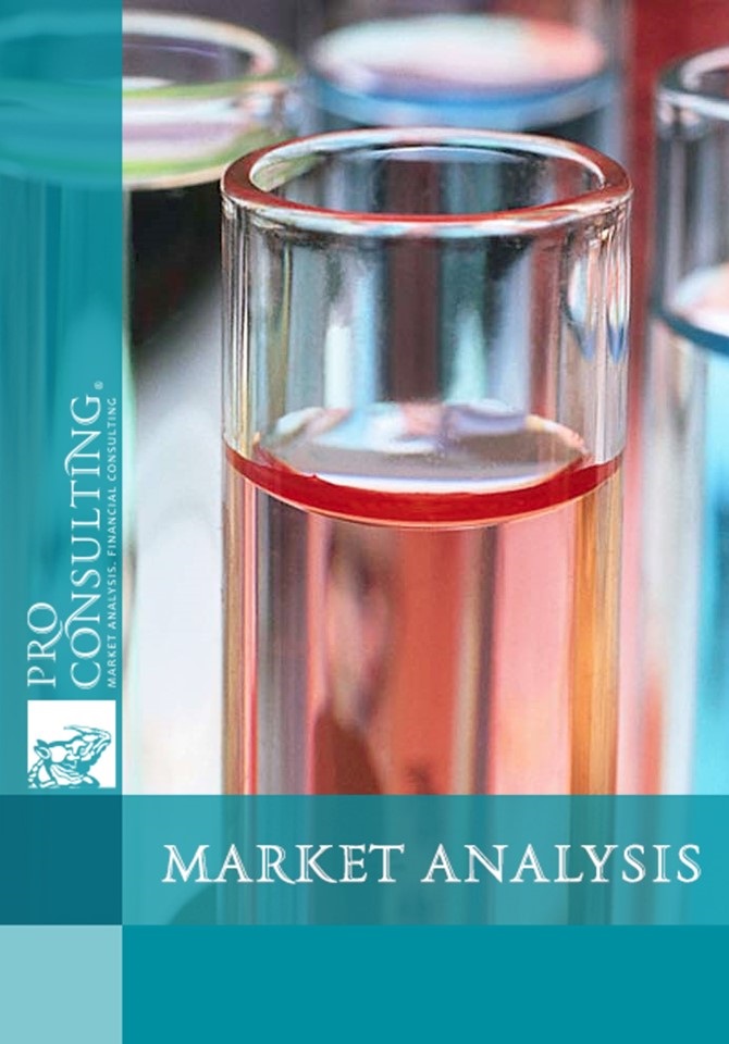 Market research of Biochemistry in Ukraine. 2013